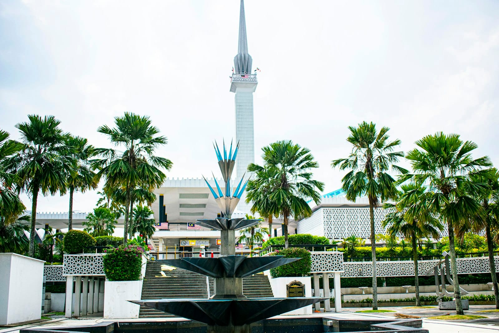 The National Mosque of Malaysia in Kuala Lumpur