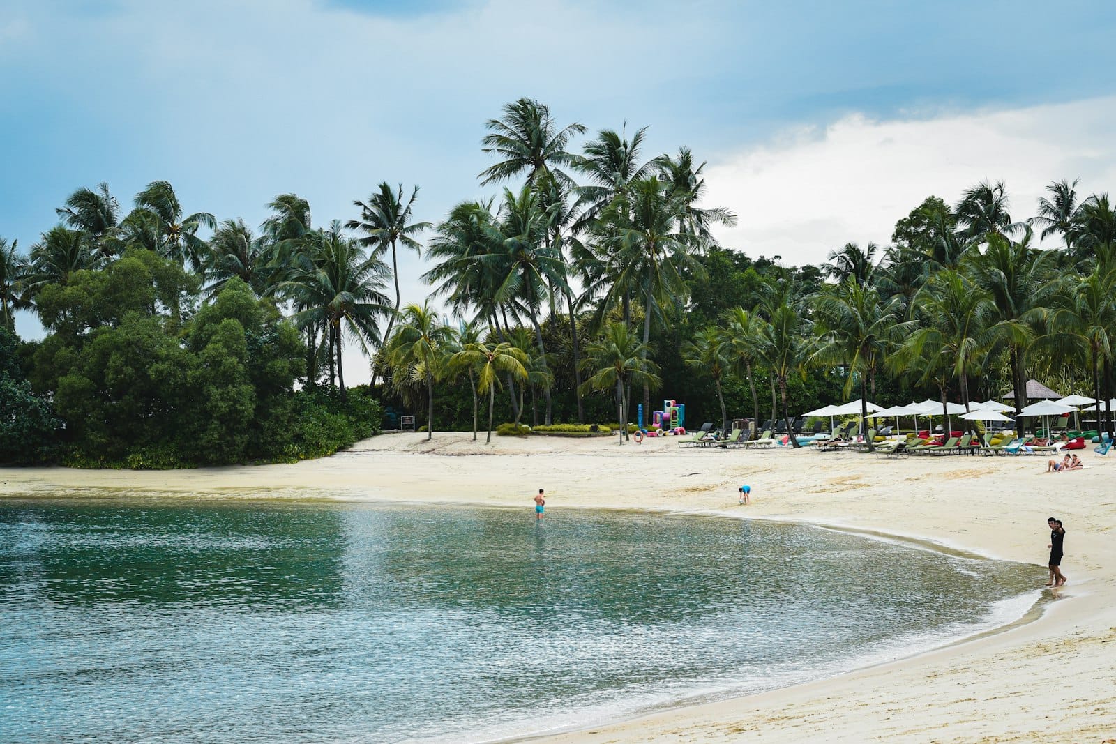 Strolling through Sentosa Island