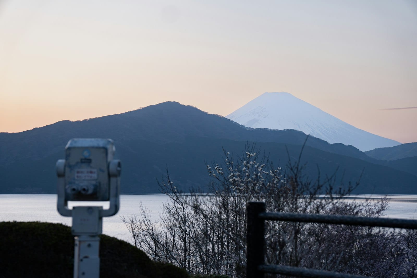 A view of Mount Fuji near Hakone